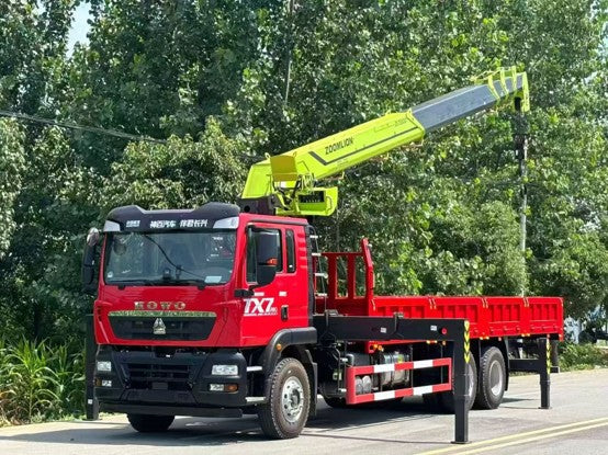 Howo TX MAN Engine 350 – Zoomlion New Model 14-Ton 5-Section Boom